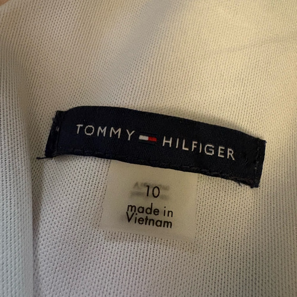 Tommy Hilfiger Isla Floral V-Neck Ruffle Midi Dress Size 10 - Picture 3 of 5